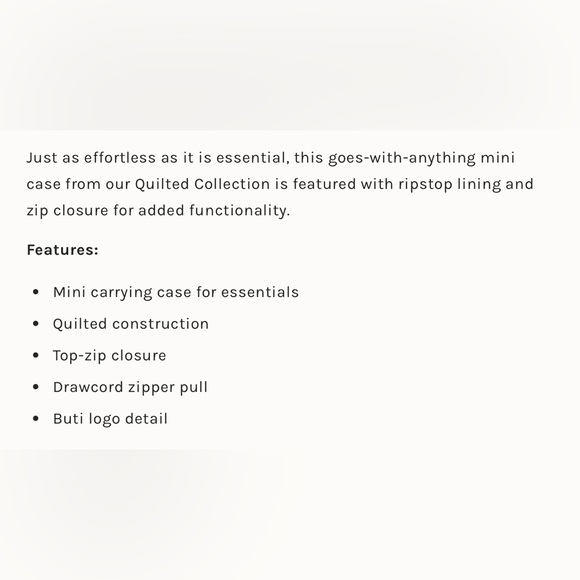 Free People Movement Quilted Mini Case - Picture 4 of 6